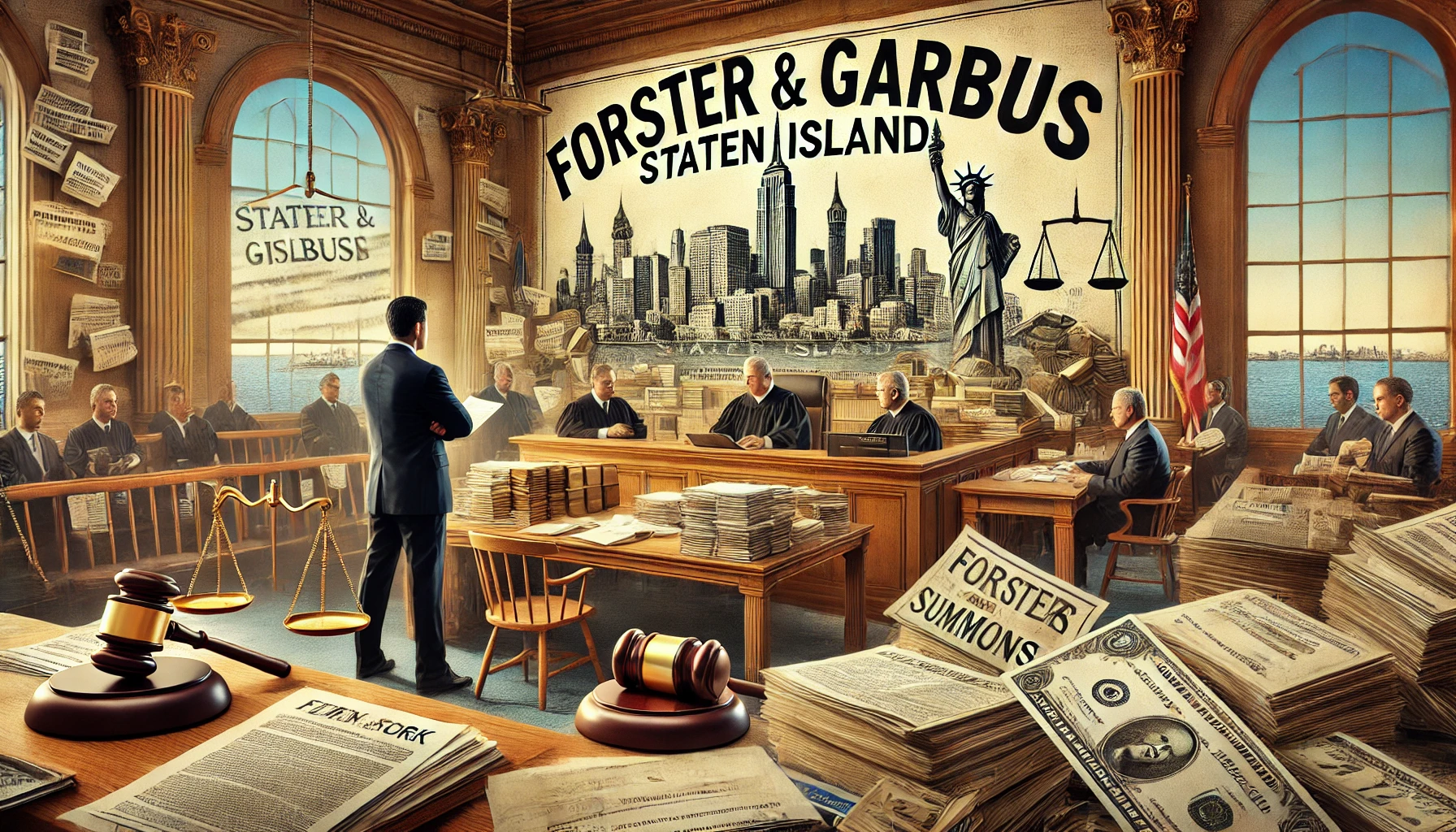staten island attorney forster and garbus fake summons
